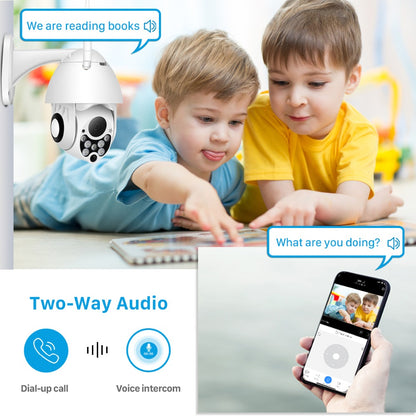 Automatic Tracking Waterproof Wireless Monitoring Camera