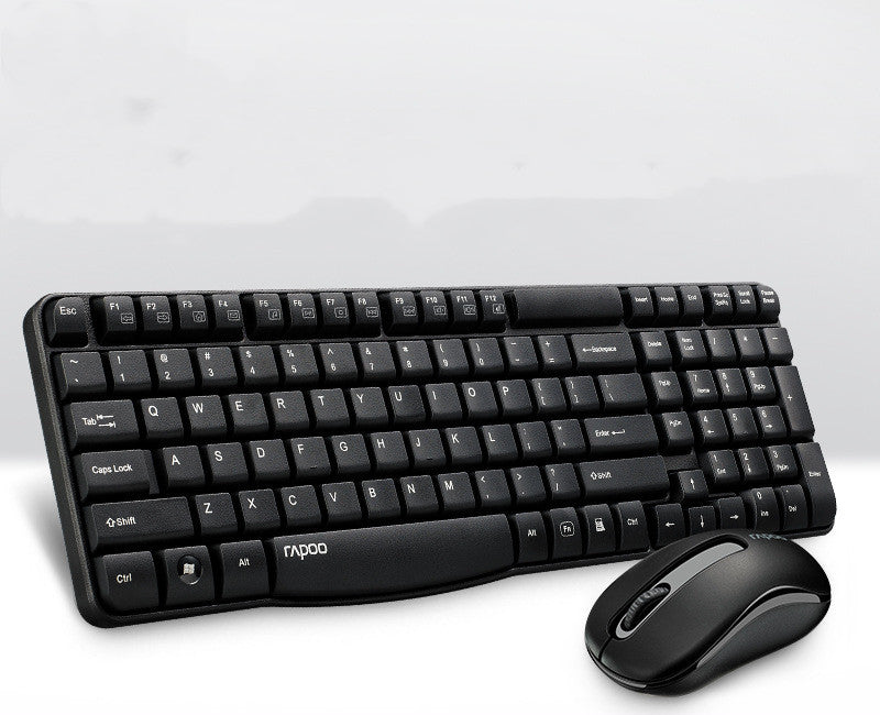 Wireless Keyboard And Mouse Set Stylish Waterproof Multimedia Office Home Mouse And Keyboard Light Tone Keyboard
