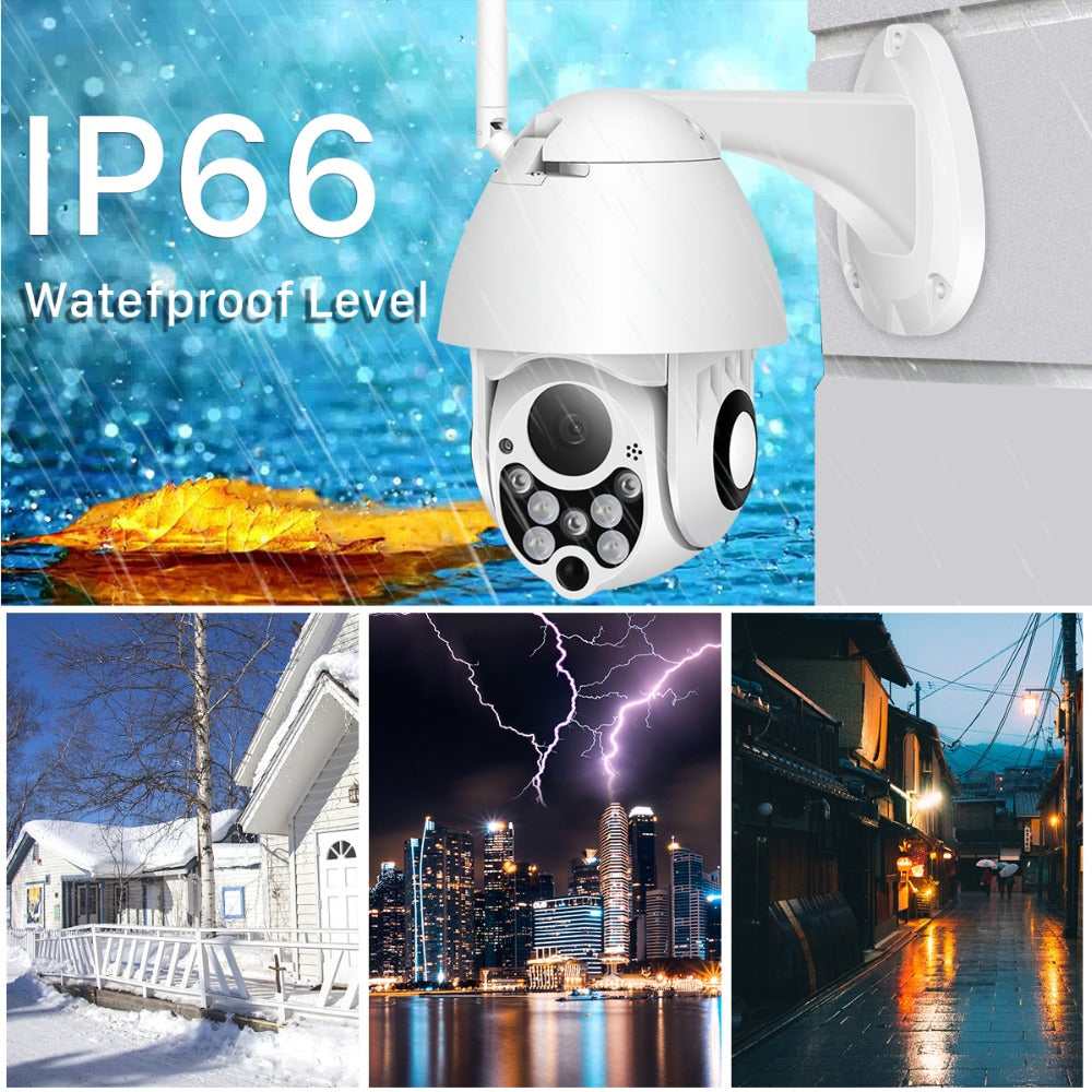 Automatic Tracking Waterproof Wireless Monitoring Camera
