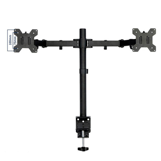 Dual Screen Desktop Computer Monitor Stand