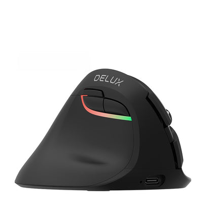 Wireless Silent Charging Ergonomic Vertical Left-Handed Mouse